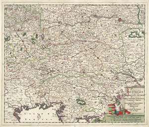 Lot 38, Auction  101, Österreich (Danckerts), Circuli Austriaci ... deschriptio 