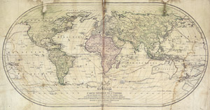 Lot 59, Auction  101, Weltkarte, Mappemonde