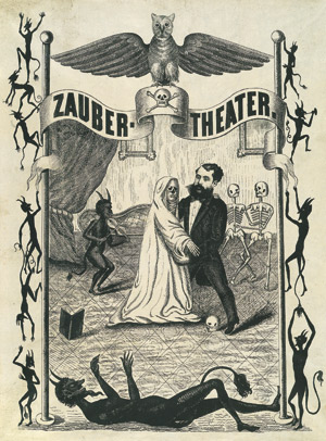 Lot 886, Auction  101, Zauber-Theater, Konvolut von 15 Plakaten und Anschlägen