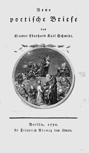 Lot 2197, Auction  101, Schmidt, K. E. K., Neue poetische Briefe