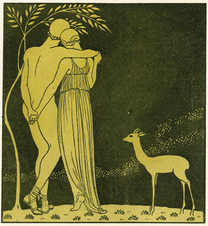 Lot 3036, Auction  101, Barbier, George, Dessins sur le Cantique des Cantiques