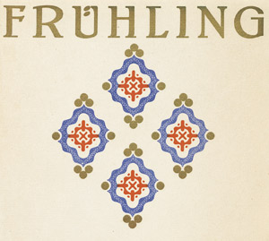 Lot 3235, Auction  101, Falke, Gustav, Frühling (Privatdruck)