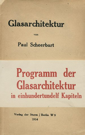 Lot 3639, Auction  101, Scheerbart, Paul, Glasarchitektur
