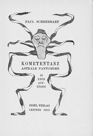 Lot 3644, Auction  101, Scheerbart, Paul, Kometentanz