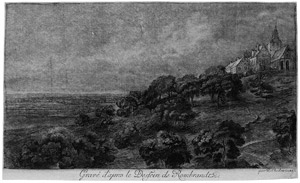 Lot 5330, Auction  101, Chodowiecki, Daniel, Die Landschaft nach Rembrandt