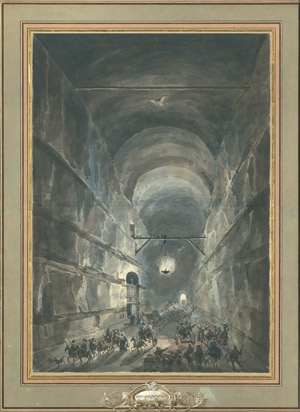 Lot 5342, Auction  101, Desprez, Louis-Jean, La Grotta di Posillipo