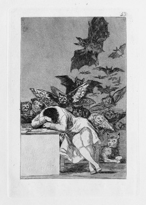 Lot 5364, Auction  101, Goya, Francisco de, El Sueno de la Razon produce Monstruos