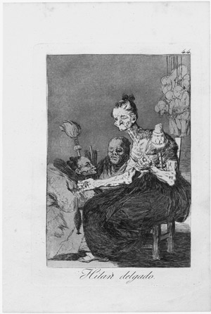 Lot 5365, Auction  101, Goya, Francisco de, Hilan Delgado