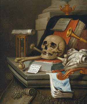 Lot 6055, Auction  101, Collier, Edward, Vanitasstilleben