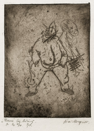 Lot 7266, Auction  101, Morgner, Wilhelm, Clown