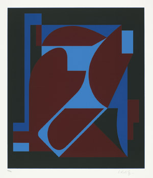 Lot 7408, Auction  101, Vasarely, Victor von, Kerr II