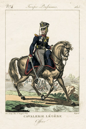 Lot 649, Auction  102, Costumes militaires infanterie Prussiens, Deuxième suite (31 Uniformkupfer)