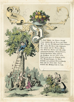 Lot 2219, Auction  102, Diefenbach, Leonhard, Die zwölf Monate des Jahres