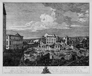 Lot 5338, Auction  102, Bellotto, Bernardo, Die Pirnaische Vorstadt mit dem Palais Fürstenhof