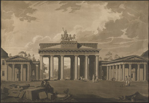 Lot 5339, Auction  102, Berger, Daniel, Das Brandenburger Thor zu Berlin unter der Regierung Friedrich Wilhelms erbaut von Langhans