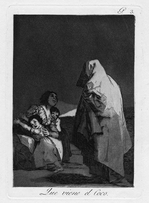 Lot 5376, Auction  102, Goya, Francisco de, Que viene el coco