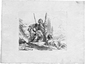 Lot 5468, Auction  102, Tiepolo, Giovanni Battista, Tre Soldati e un Ragazzo