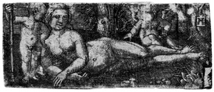 Lot 5545, Auction  102, Altdorfer, Albrecht, Liegende Venus mit Cupido