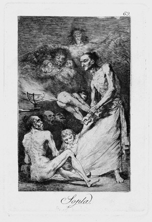 Lot 5639, Auction  102, Goya, Francisco de, Sopla