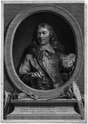 Lot 5711, Auction  102, Müller, Johann Gotthard von, Bildnis Louis Leramberts