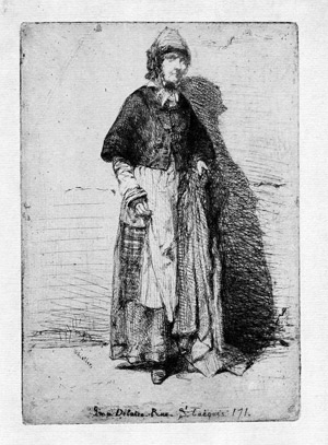 Lot 5874, Auction  102, Whistler, James Abbot McNeill, La Mère Gérard