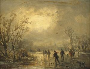 Lot 6142, Auction  102, Stademann, Adolf, Eisvergnügen