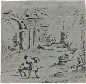 Lot 6342, Auction  102, Guardi, Giacomo, Ruinencapriccio