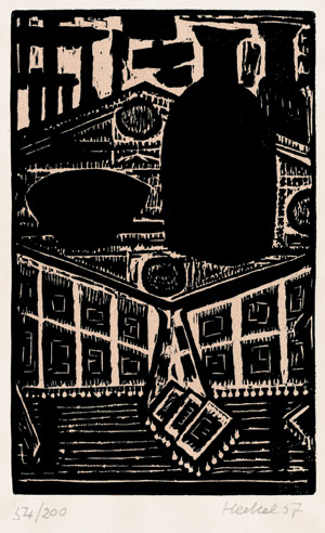 Lot 7178, Auction  102, Heckel, Erich, Kleines Stilleben