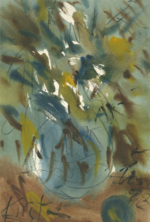 Lot 8055, Auction  102, Schmidt-Kirstein, Helmut, Stilleben mit Blumenvase