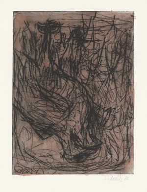 Lot 8086, Auction  102, Baselitz, Georg, Der Adler