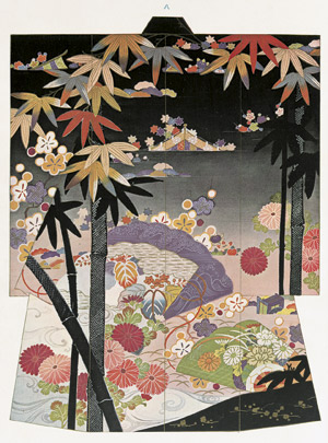 Lot 467, Auction  103, Kimono, Illustrierter Bildband mit 78 (15 farbigen) Tafeln