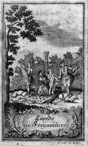 Lot 525, Auction  103, Neu-aufgesteckte brennende Leuchter, Der, des Freymäurer-Ordens