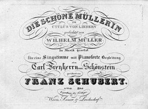 Lot 557, Auction  103, Schubert, Franz, Die schöne Müllerin 