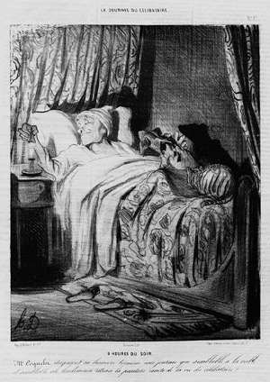 Lot 2065, Auction  103, Daumier, Honoré, La journée du célibataire