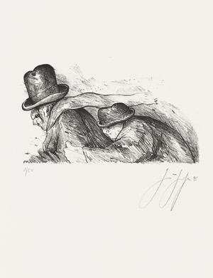 Lot 3377, Auction  103, Grass, Günter, Mit seinem Tagundnachtschatten unterwegs 