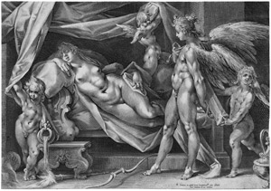 Lot 5163, Auction  103, Muller, Jan Harmensz., Amor und Psyche