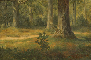 Lot 6056, Auction  103, Deutsch, um 1840. Partie in der Dresdener Heide