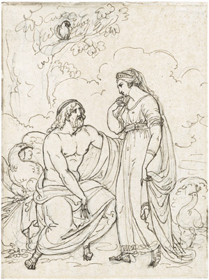 Lot 6328, Auction  103, Tischbein, Johann Heinrich Wilhelm, Jupiter und Juno