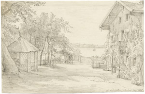 Lot 6753, Auction  103, Neureuther, Eugen Napoleon, Fischerhaus in Ambach am Starnberger See