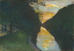 Lot 8283, Auction  103, Ury, Lesser, Spaziergänger am Landwehrkanal