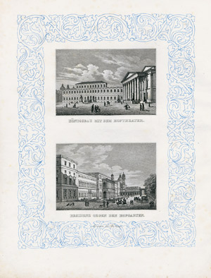 Lot 264, Auction  104, Schaden, Adolph von, Zwanzig neu aufgenommene bildliche Darstellungen (von München) 