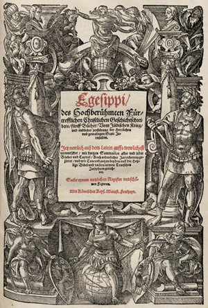 Lot 583, Auction  104, Josephus Flavius, Historien vnd Bücher