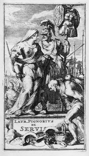 Lot 754, Auction  104, Pignorius, Laurentius, De servis, & eorum apud veteres ministeriis,