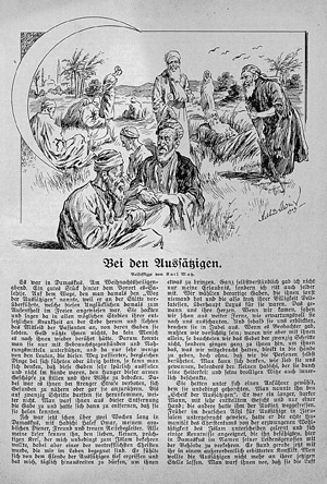 Lot 1879, Auction  104, May, Karl, Bei den Aussätzigen in: Eichsfelder Marienkalender 