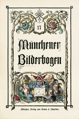 Lot 1989, Auction  104, Münchener Bilderbogen, Sammlung von 28 Bänden der Reihe mit zusammen ca. 623 Bilderbogen