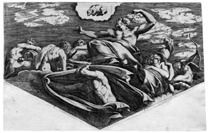 Lot 5174, Auction  104, Monogrammist FM, Jupiter und Callisto auf Wolken