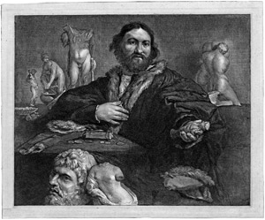 Lot 5291, Auction  104, Visscher, Cornelis, Bildnis des Kunstsammlers Andrea Odoni