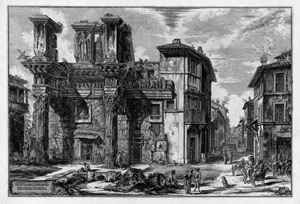 Lot 5383, Auction  104, Piranesi, Giovanni Battista, Veduta degli Avanzi del Foro di Nerva