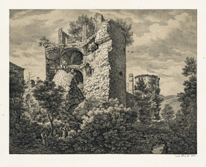 Lot 5470, Auction  104, Fries, Ernst, Der gesprengte und Bibliothek Thurm