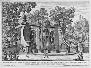 Lot 5645, Auction  104, Falda, Giovanni Battista, Le Fontane delle Ville di Frascati